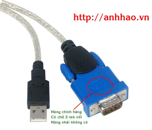 USB to com RS232 Z-tek cable