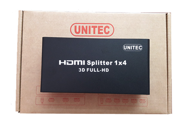 Bộ chia HDMi 4 cổng Unitec Y-C1004