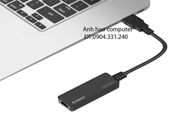 Cổng chuyển USB 2.0 URT2 to LAN Orico