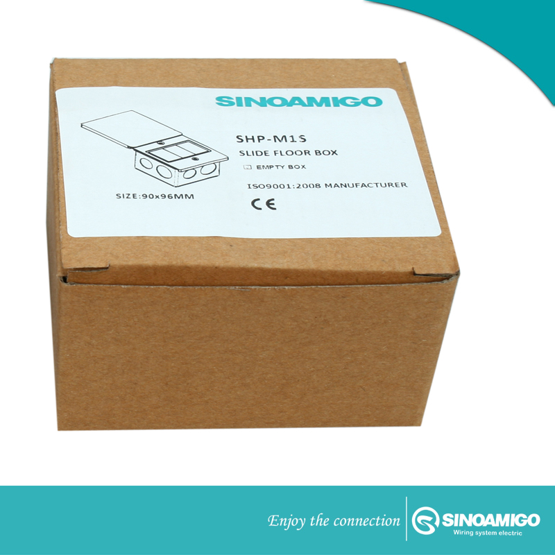 Ổ cắm điện âm sàn sino amigo nắp trượt SHP-M1S cao cấp