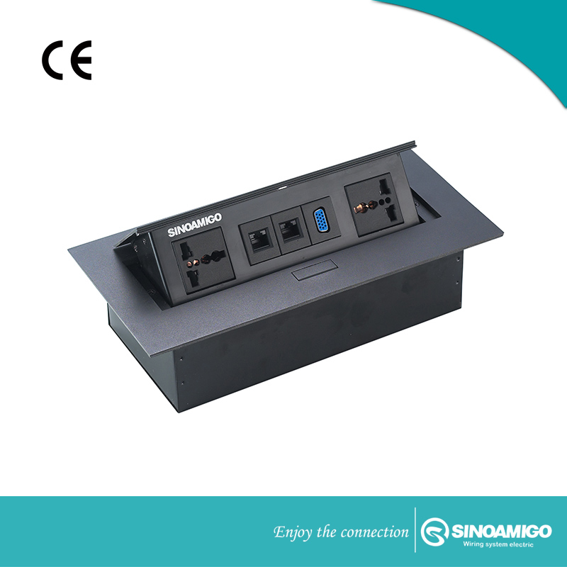 Bộ Ổ cắm âm bàn cao cấp STS-212SB cao cấp sinoamigo chính hãng