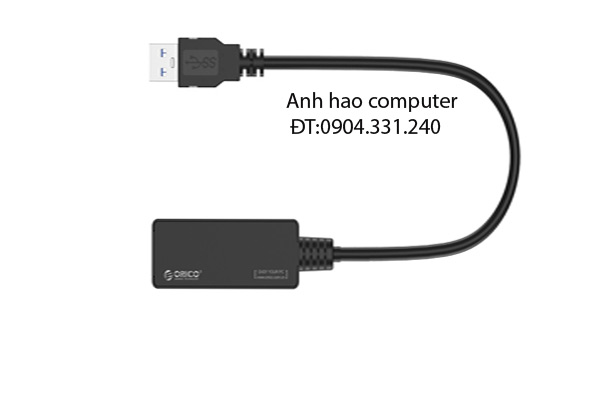 Cổng chuyển USB 2.0 URT2 to LAN Orico