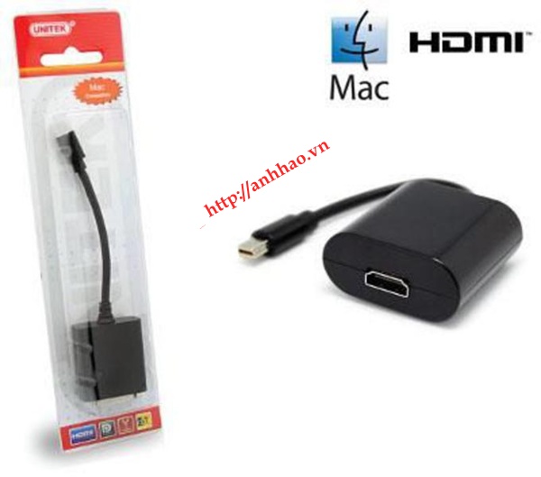 Cáp chuyển đổi Mini DisplayPort to HDMI Unitek Y-5119HF chính Hãng