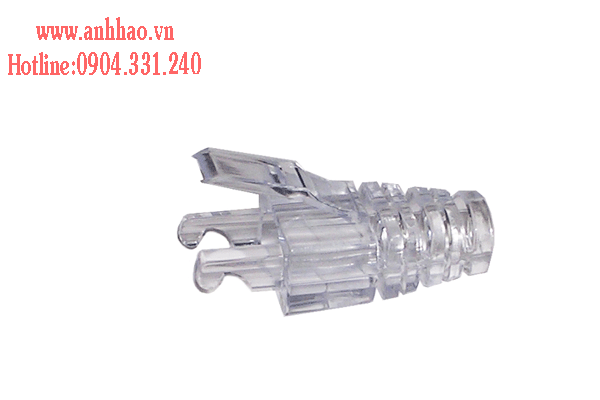 Đầu chụp  nhựa Rj45 cat5, cat6 trong suốt hàng cao cấp