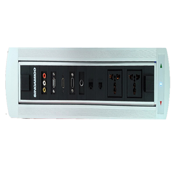 Ổ cắm điện âm bàn Sinoamigo STS-240E chính hãng