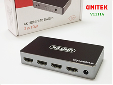 Bộ gộp HDMI 3 vào 1 ra Unitek V1111A