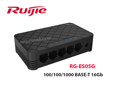 Switch 5 cổng Ruijie RS-RG-ES05G, 16Gbps 10/100/1000 BASE-T
