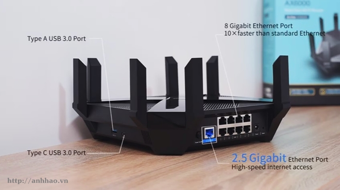 Bộ phát Wifi TP-Link Acher AX600 | Router WiFIi 6 Acher AX6000 thế hệ kế tiếp