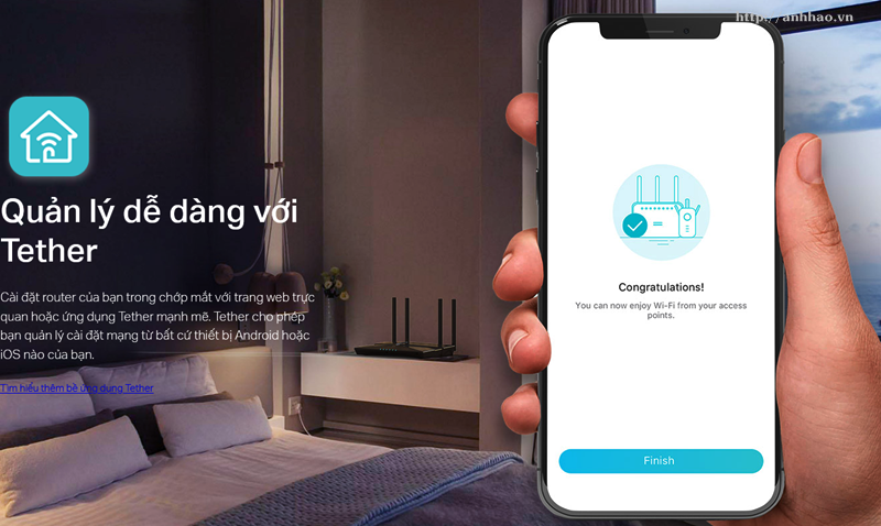 TP-Link Archer AX50 - Bộ phát Wi-Fi 6 băng tầng kép AX3000