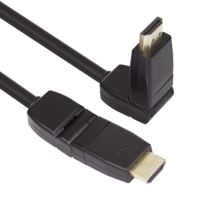 Cáp HDMI  Vcom dài 1.8m CG512-1.8 Gấp 360 hàng cao cấp chính hãng Vcom