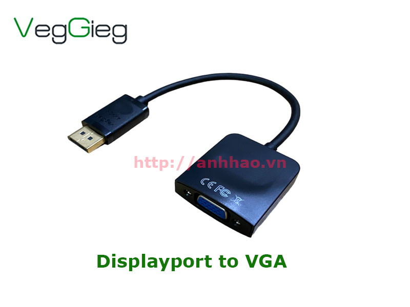 Cáp chuyển Displayport sang VGA VegGieg VZ615