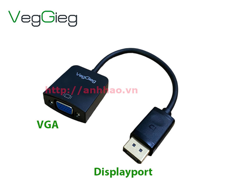 Cáp chuyển Displayport sang VGA VegGieg VZ615