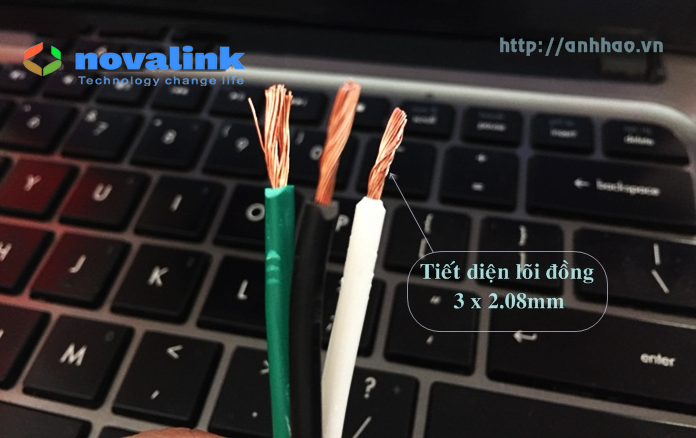 Dây nguồn 3 chân chuẩn C19 dài 3M Sinoamigo SN: 54006A công suất 15A