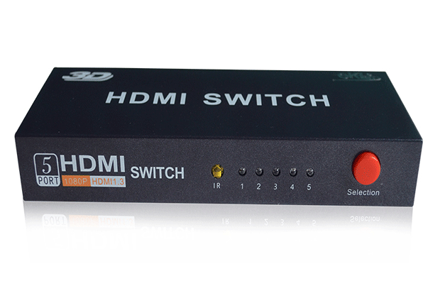 Bộ gộp tín hiệu HDMI 5 vào 1 ra EKL-51H chính hãng EKL