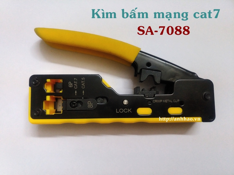 Kìm bấm mạng  cat6A/ Cat7 Sinoamigo SA-7088 cao cấp