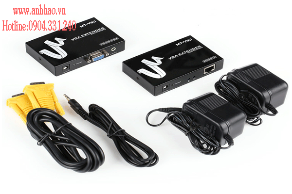 Bộ nối dài cổng VGA to LAN 300M MT-300T chính hãng
