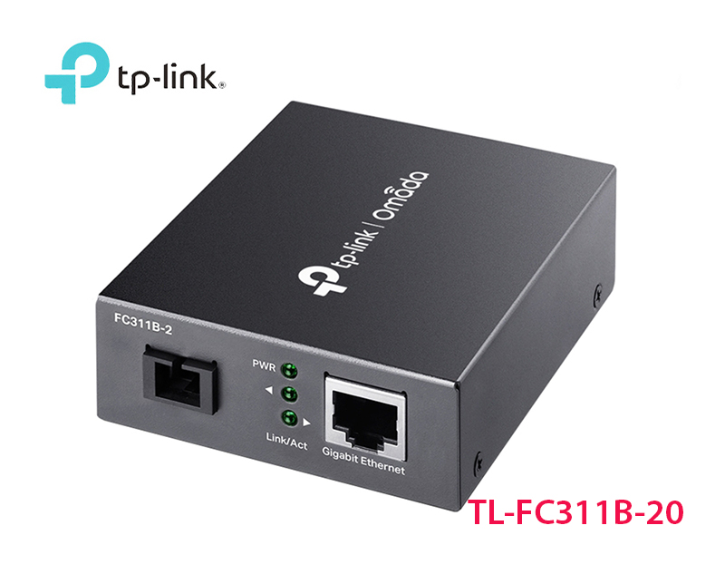 Bộ chuyển đổi quang điện Gigabit WDM TP-Link TL-FC311B-20 chính hãng