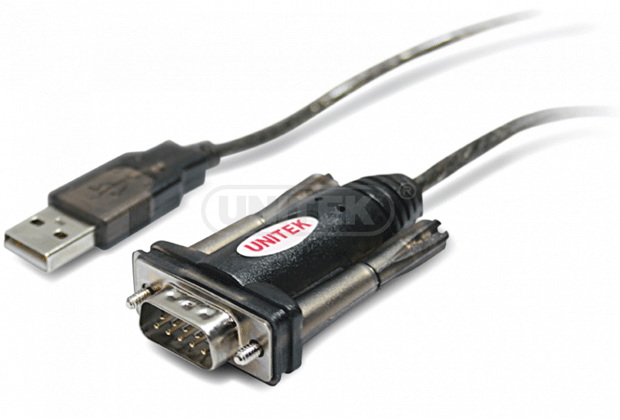 Cáp chuyển usb to RS232 Unitek Y-105 ( USB to Com cable)
