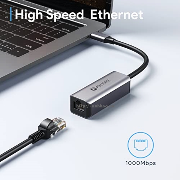 Cáp chuyển USB 3.0 to Lan 10/100/1000 Mbps Ugreen 50922 chính hãng