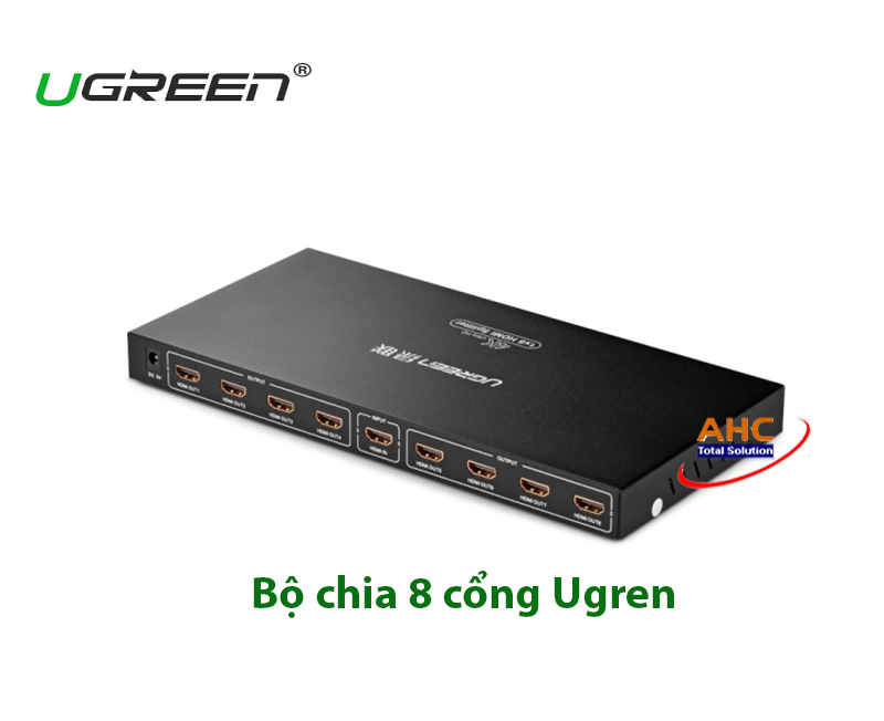 Bộ chia HDMI 8 cổng Ugreen 40203 chính hãng