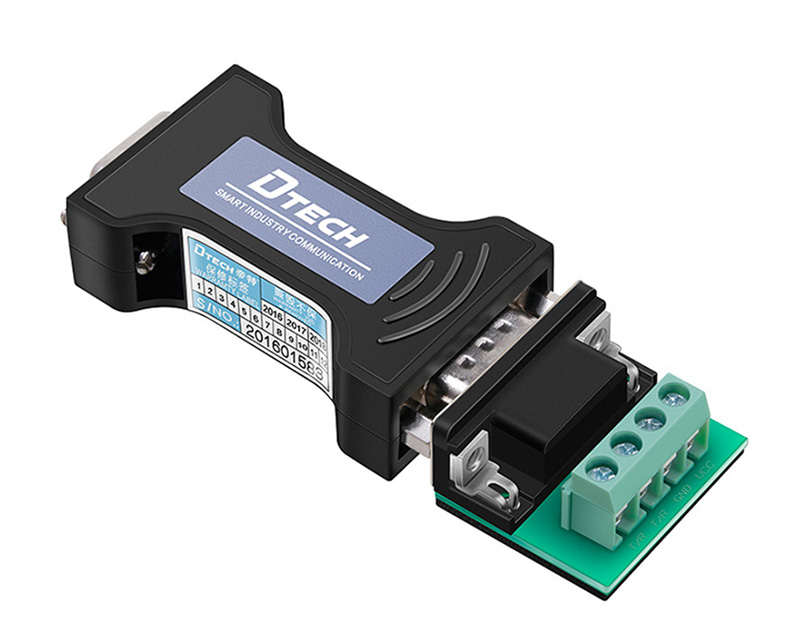 Bộ chuyển đổi RS232 sang RS485 DTECH DT-9000 cho máy tính, PLC, HMI