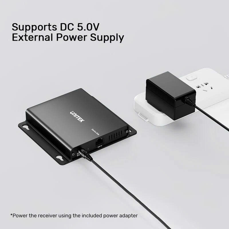 Bộ mở rộng USB 4 cổng qua cáp mạng 150m UNITEK U1222ABK01-EU