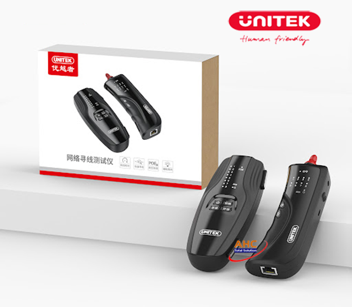 Bộ test mạng đa năng Unitek OT60BK chính hãng