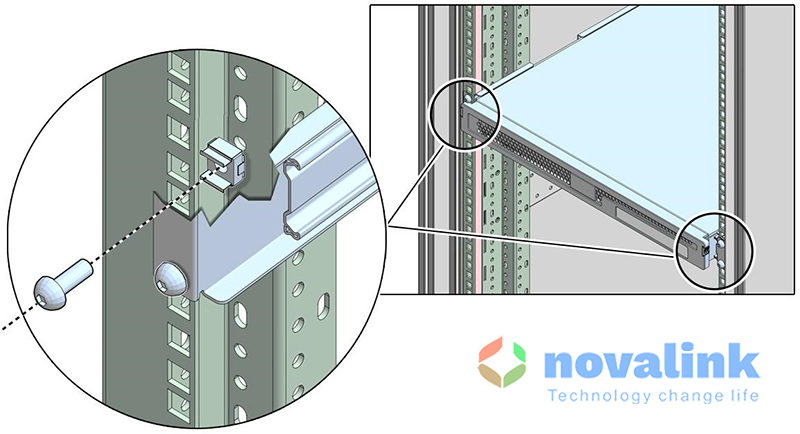 Ốc c&agrave;i tủ rack M6 k&egrave;m v&iacute;t - Bộ cage nut M6 cho tủ mạng, tủ server