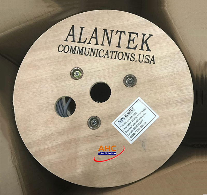 Cáp điều khiển Alantek 20AWG 2 pair 301-CI9302-0500 chính hãng - Cuộn 500m