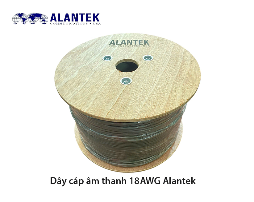 Cáp điều khiển/ cáp âm thanh Alantek 18AWG 1 Pair | PN: 301-CI9401-0500 (cuộn 500m)