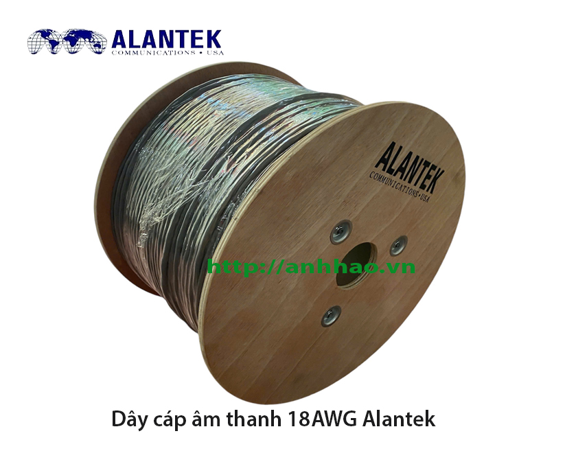 Cáp điều khiển/ cáp âm thanh Alantek 18AWG 1 Pair | PN: 301-CI9401-0500 (cuộn 500m)