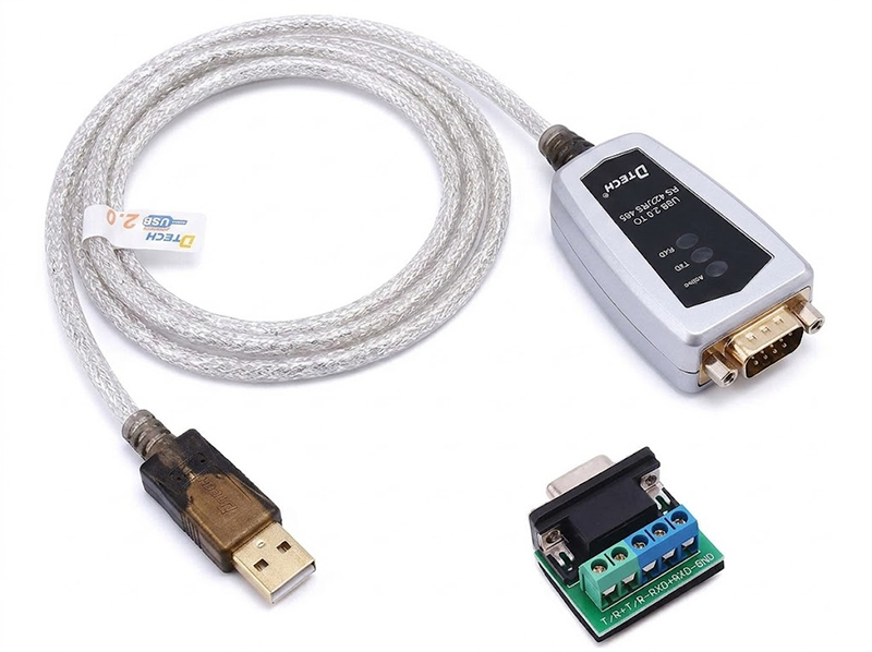 Cáp chuyển đổi USB sang RS422 RS485 chip FTDI Dtech DT-5019