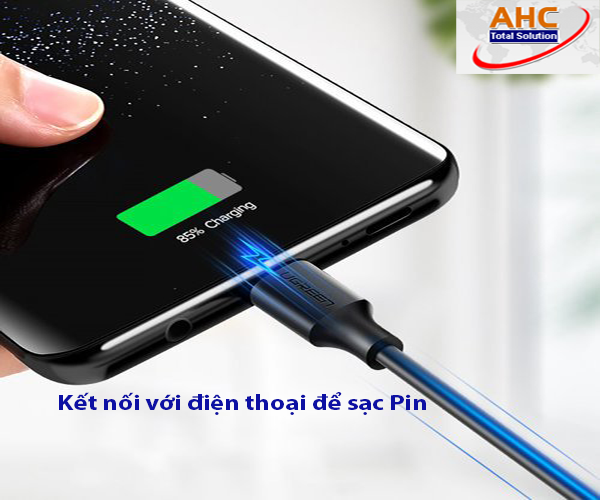 Cáp USB 2.0 sang USB type C dài 1.5M Ugreen 60117 chính hãng