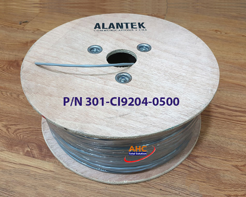 Cáp điều khiển/ cáp âm thanh Alantek 22 AWG 4-pair | P/N 301-CI9204-0500 (500m/rl)