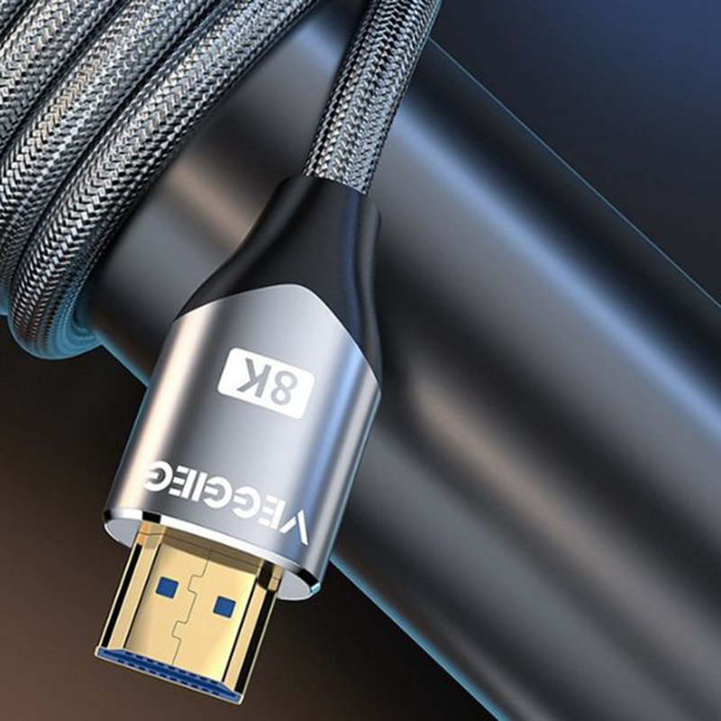 Dây HDMI 8K (2.1) dài 3M VegGieg V-H404 - Độ phân giải 8K@60Hz, 4K@120Hz