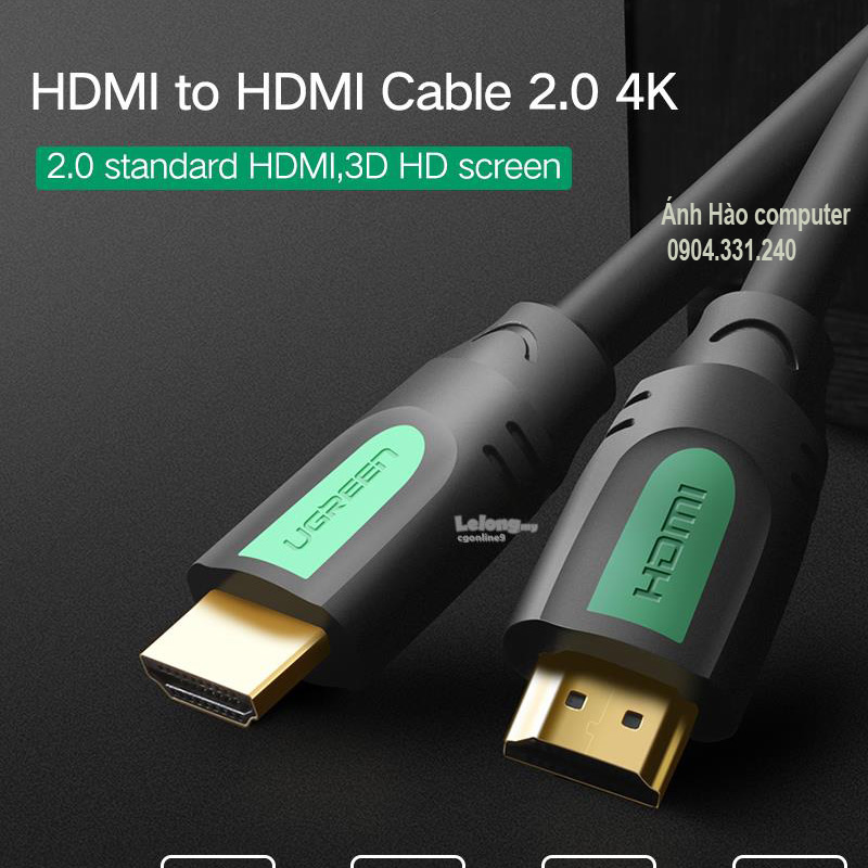 Cáp HDMI 2.0  dài 5m chính hãng Ugreen UG-40412