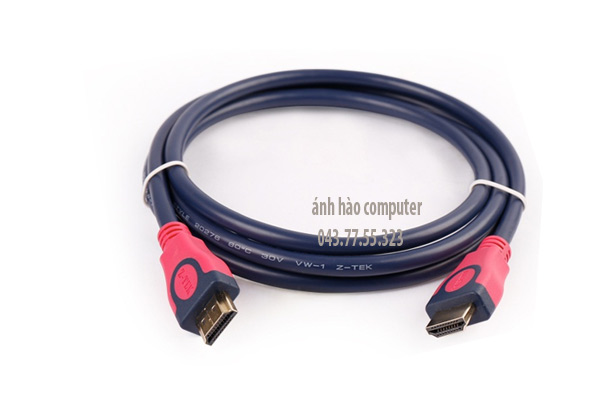 Cable HDMI 1.4V ztek Z-Y283 dài 3M dây mềm hàng chính hãng, hỗ trợ 3D , 2K x 4K