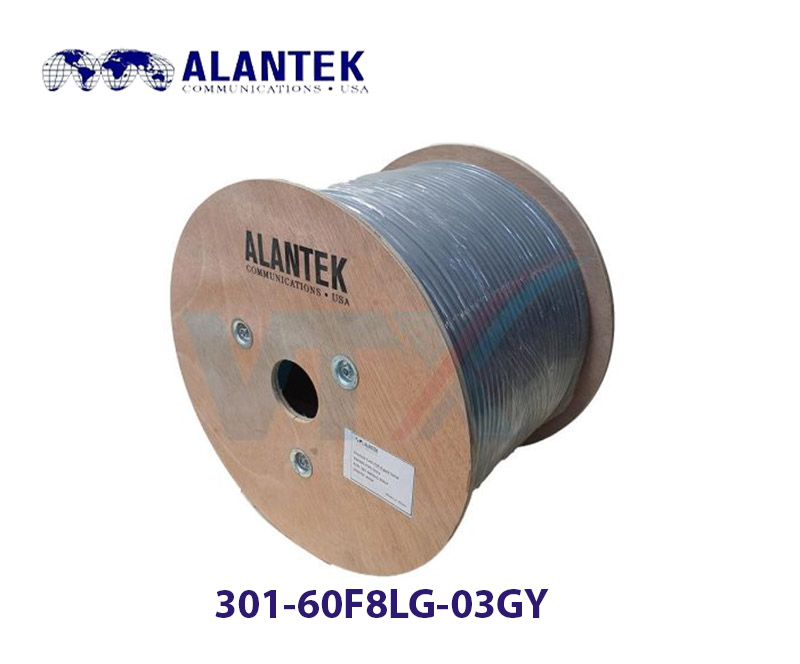 Cáp mạng Alantek Cat6 FTP 4 Pair | P/N: 301-60F8LG-03GY | Chính hãng