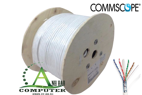 Cáp mạng comscop  cat6A chính hãng PN: 1859218-2