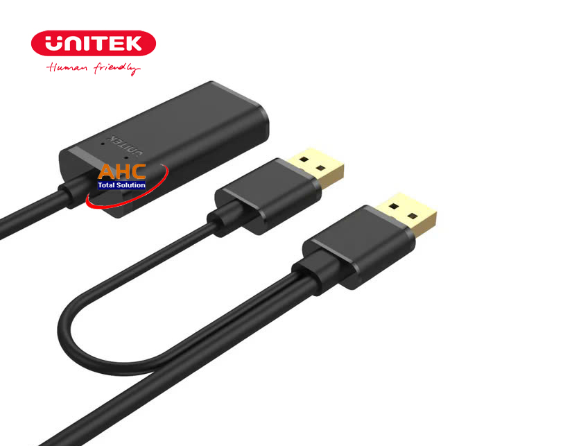 Cáp nối dài USB 10M Unitek Y-278 có IC khuếch đại