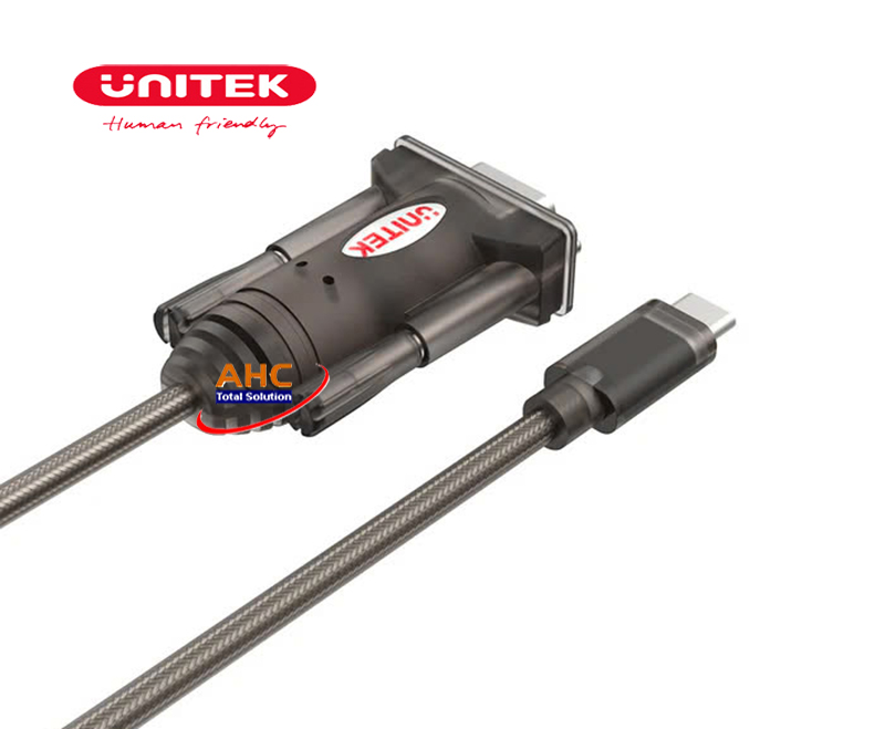 Cáp USB-C to RS232 (COM) Unitek Y-1105K