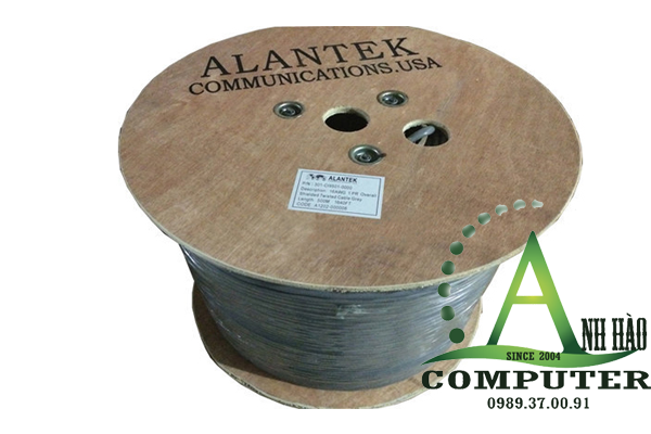 Cáp âm thanh cáp điều khiển alantek 14AWG 1 pair mã 301-CI9601-0500 cuộn 500m