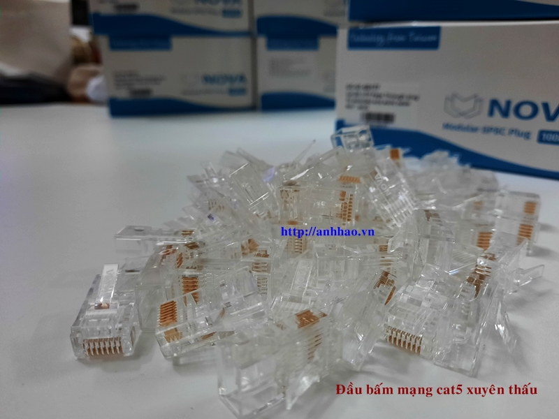 Hạt mạng xuyên thấu cat5 Nova CC-01-00177 cao cấp