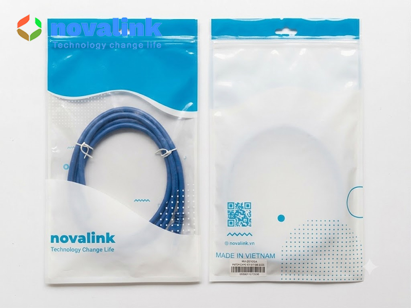 Pach cord cat6 3M Novalink NV-20105A | Dây nhảy mạng cat6 3M