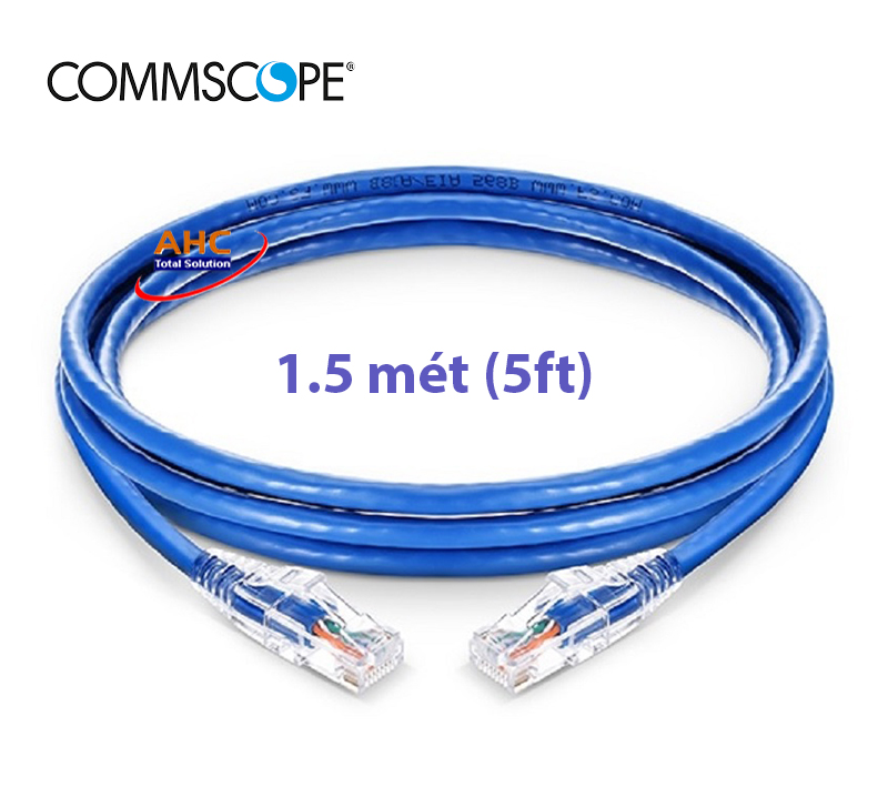 Dây nhảy mạng cat6 1.5M Commscope chính hãng