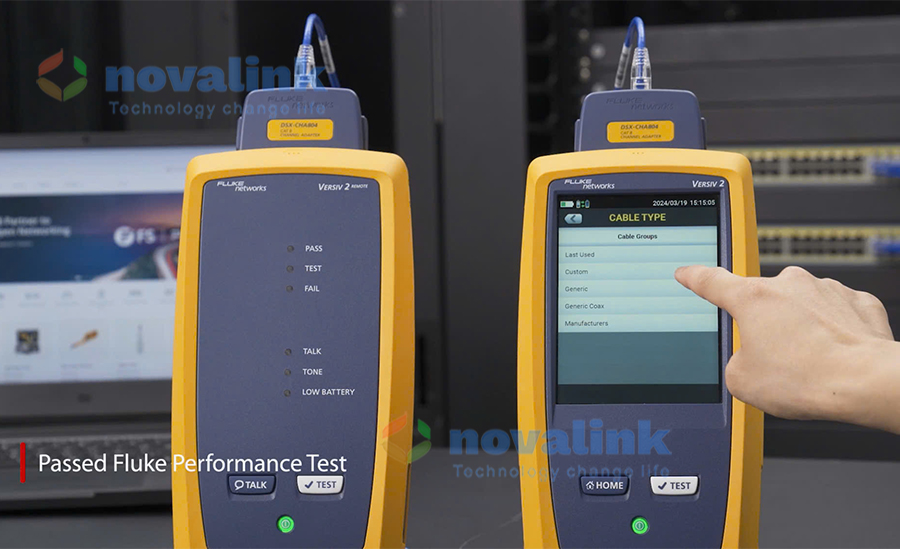 Dây nhảy mạng Cat6A STP 5m Novalink NV-60107A | 10Gbps, 600MHz, Pass Fluke Test