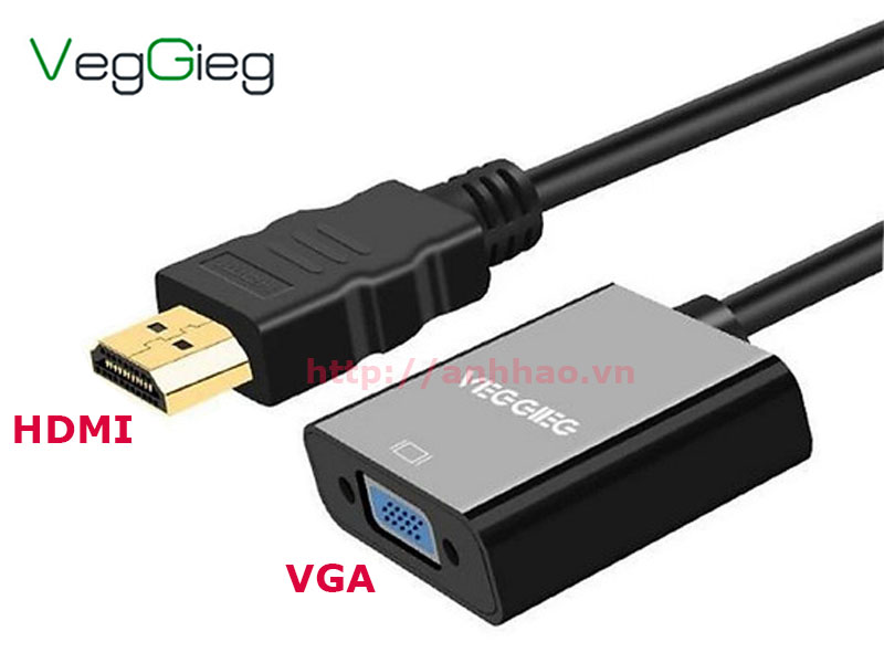 Cáp chuyển đổi HDMI sang VGA VZ612 VEGGIEG