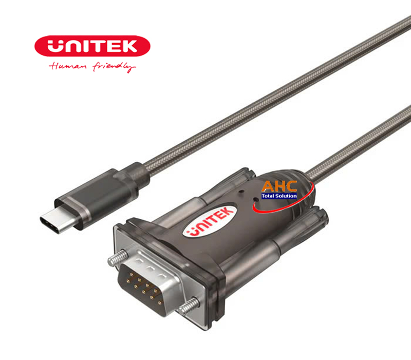 Cáp USB-C to RS232 (COM) Unitek Y-1105K