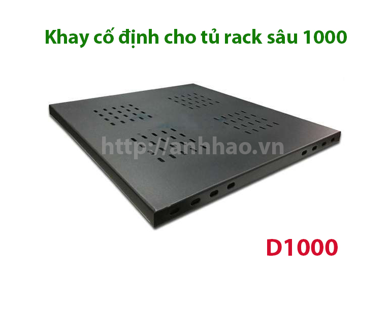 Khay cố định D1000 | Khay cố định cho tủ rack sâu1000