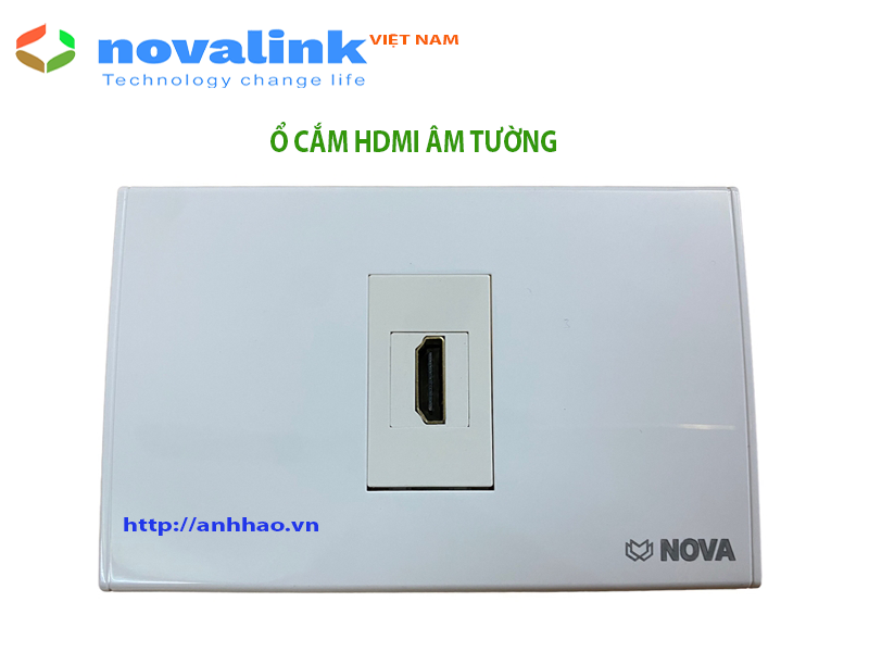 Wallplate HDMI âm tường - Ổ cắm HDMI âm tường